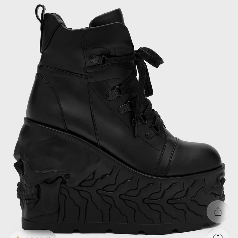 Killstar Doom Platform Wedge Boots - image 1
